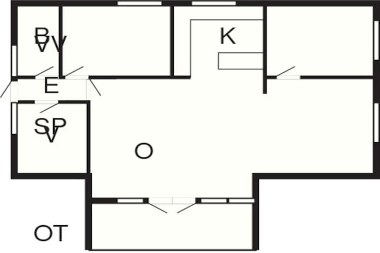 6 Person Holiday Home In Ansager Bagian luar foto